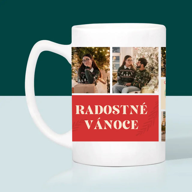 Fotokoláž: Vánoční Fotky - Hrnek