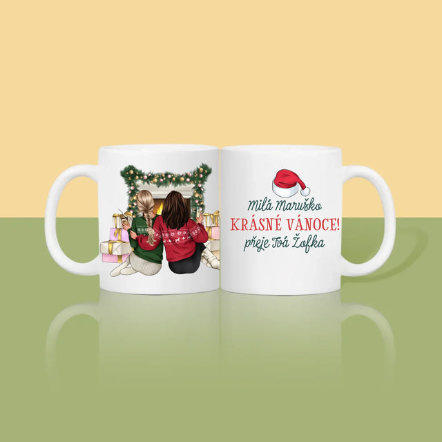 Designér Postav: Vánoční Kamarádky - Hrnek