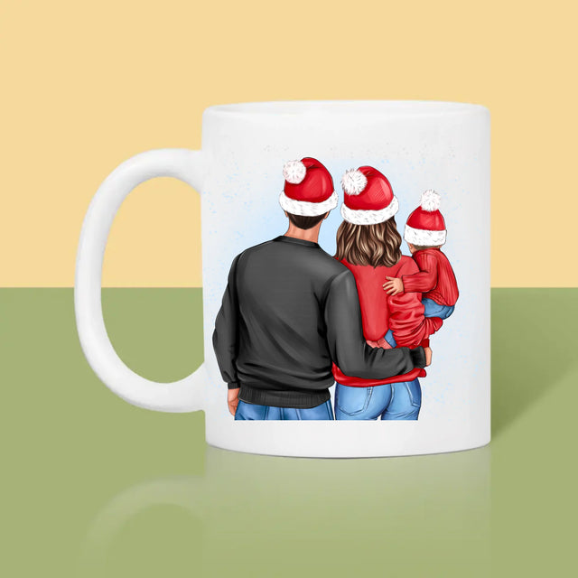 Designér Postav: Vánoční Rodina - Hrnek