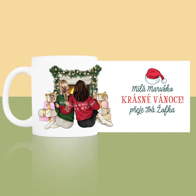 Designér Postav: Vánoční Kamarádky - Hrnek