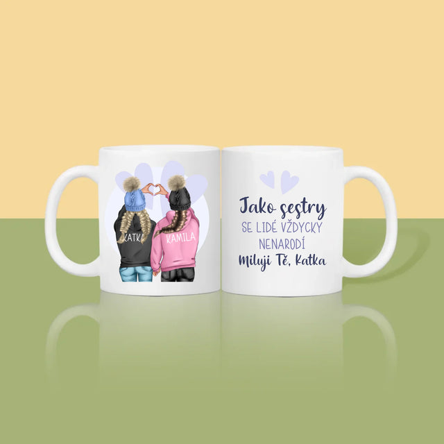 Designér Postav: Zimní Kamarádky - Hrnek