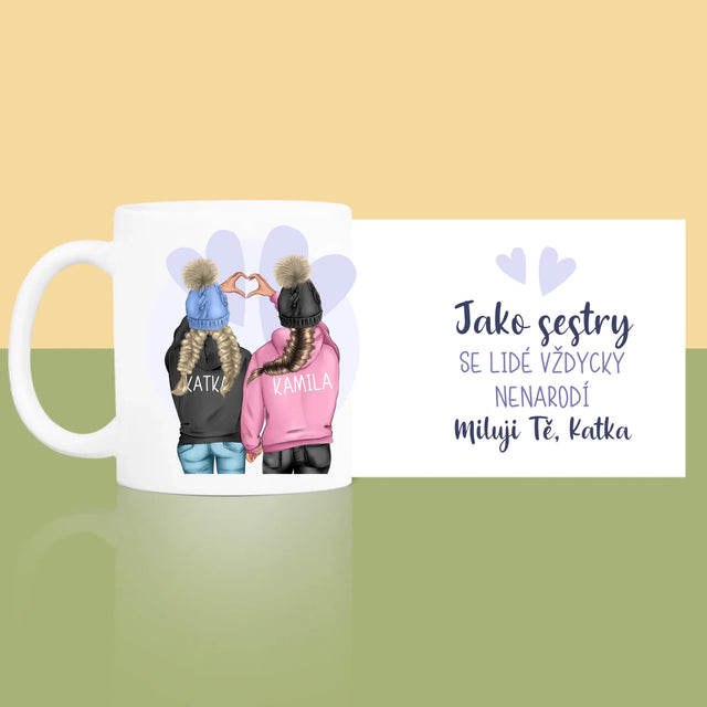 Designér Postav: Zimní Kamarádky - Hrnek