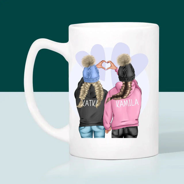 Designér Postav: Zimní Kamarádky - Hrnek