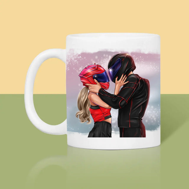 Designér Postav: Motorkář - Hrnek