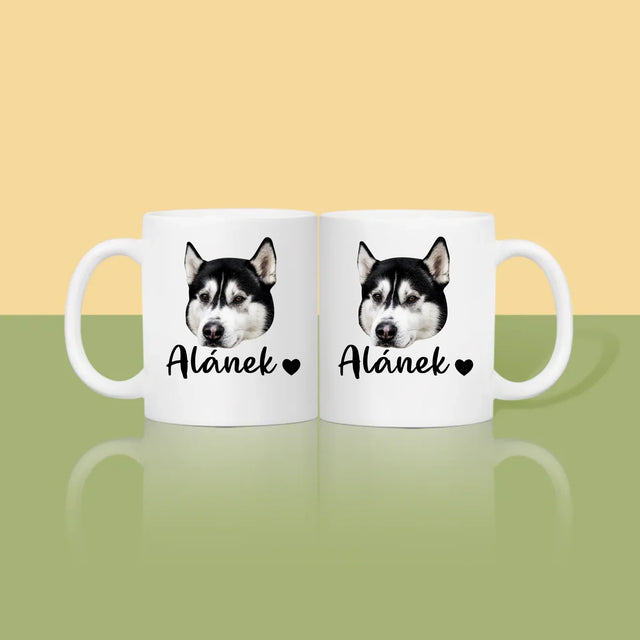 Tvoje Postava: Hlava Tvého Pejska - Hrnek