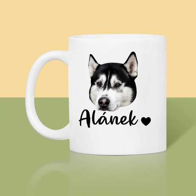 Tvoje Postava: Hlava Tvého Pejska - Hrnek