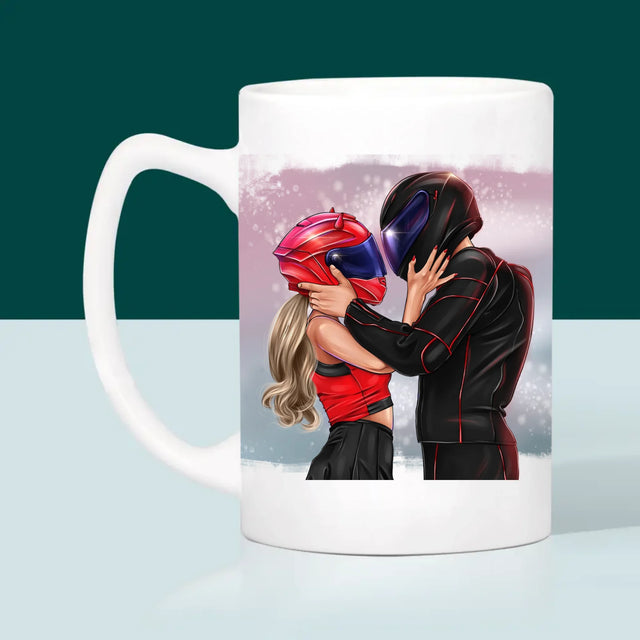 Designér Postav: Motorkář - Hrnek