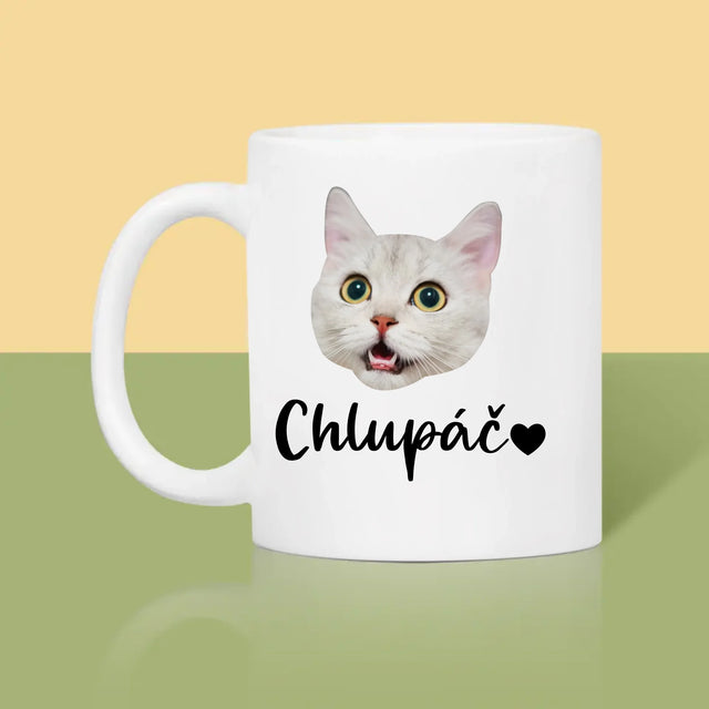 Tvoje Postava: Hlava Tvé Kočičky - Hrnek