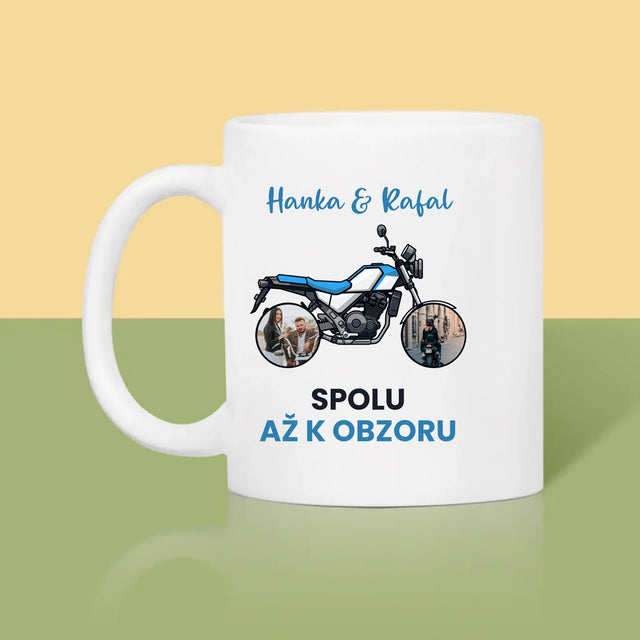Fotokoláž: Spolu Až K Obzoru - Hrnek