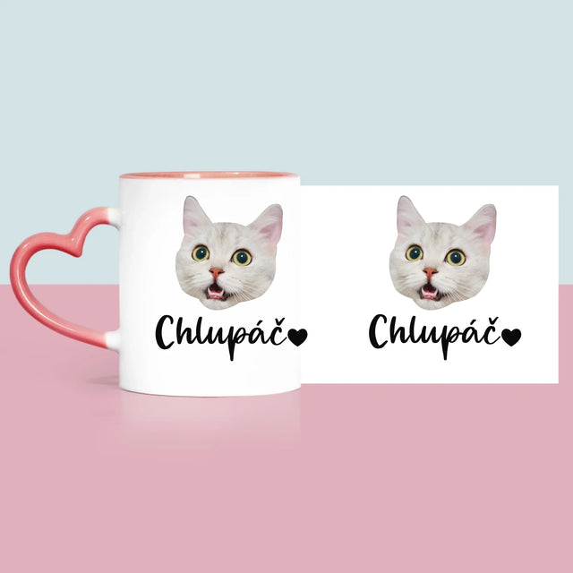 Tvoje Postava: Hlava Tvé Kočičky - Hrnek