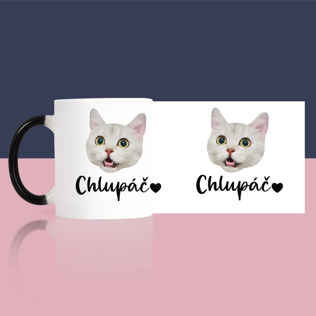 Tvoje Postava: Hlava Tvé Kočičky - Hrnek