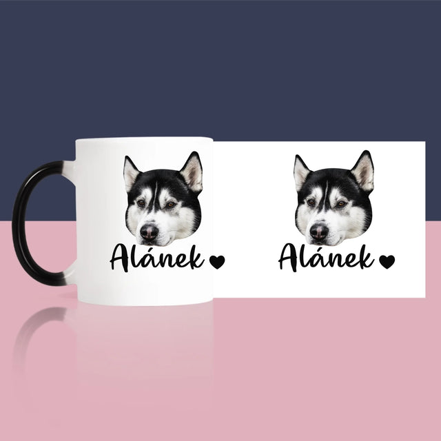 Tvoje Postava: Hlava Tvého Pejska - Hrnek