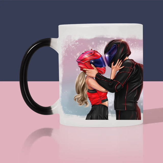 Designér Postav: Motorkář - Hrnek