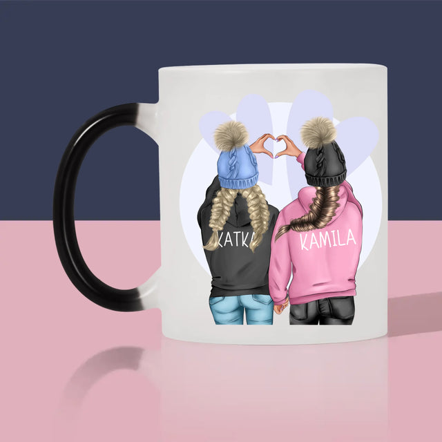 Designér Postav: Zimní Kamarádky - Hrnek