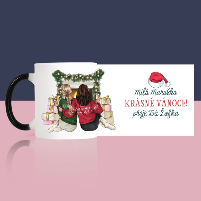 Designér Postav: Vánoční Kamarádky - Hrnek