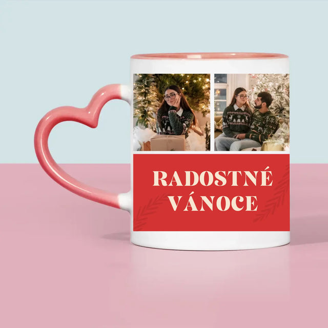 Fotokoláž: Vánoční Fotky - Hrnek