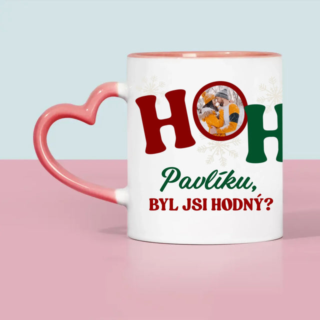 Fotokoláž: Ho Ho Ho - Hrnek