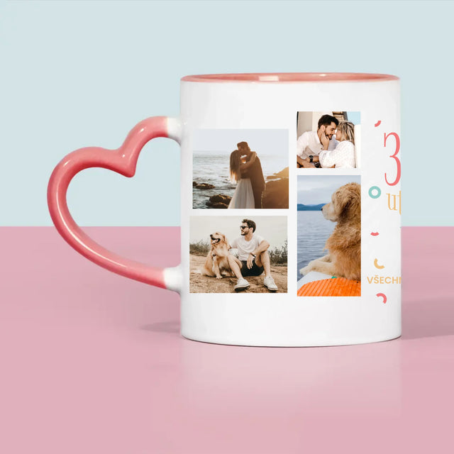 Fotokoláž: 30 Let Uteklo - Hrnek