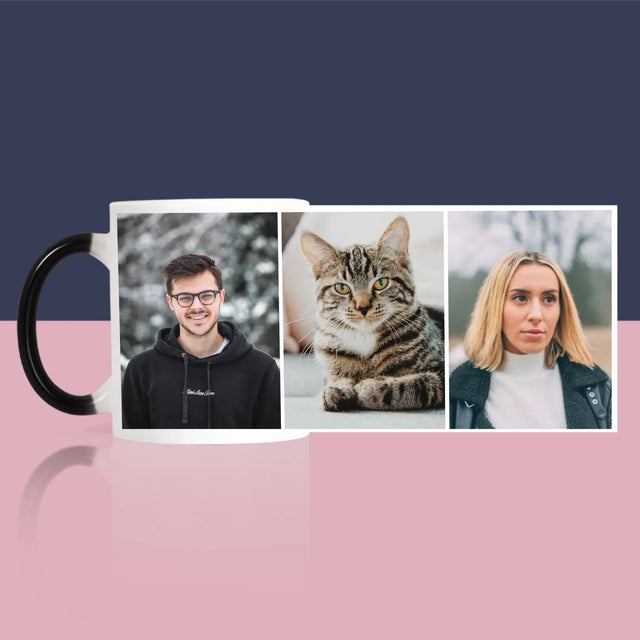Fotokoláž: 3 Fotky - Hrnek