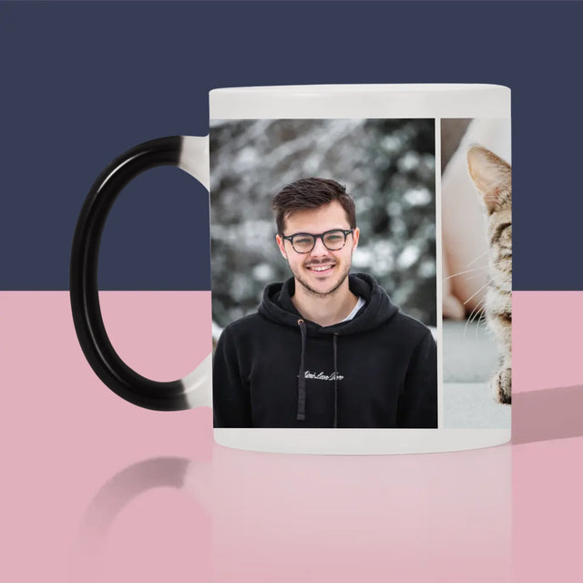 Fotokoláž: 3 Fotky - Hrnek