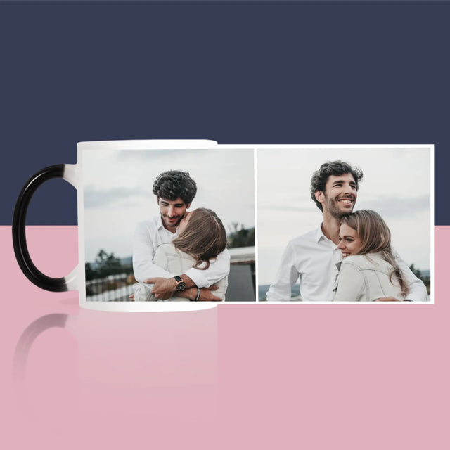 Fotokoláž: 2 Fotky - Hrnek