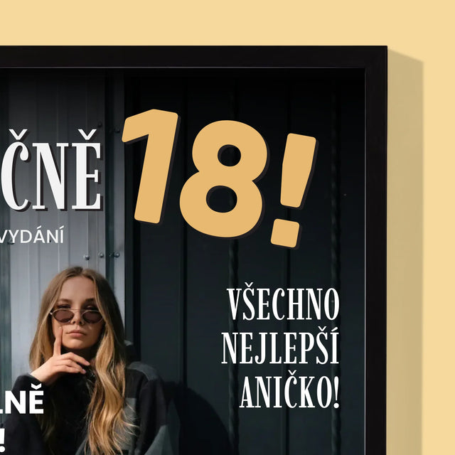 Obálka Časopisu: Konečně 18 - Tisk V Rámečku