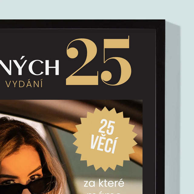 Obálka Časopisu: Šťastných 25 - Tisk V Rámečku