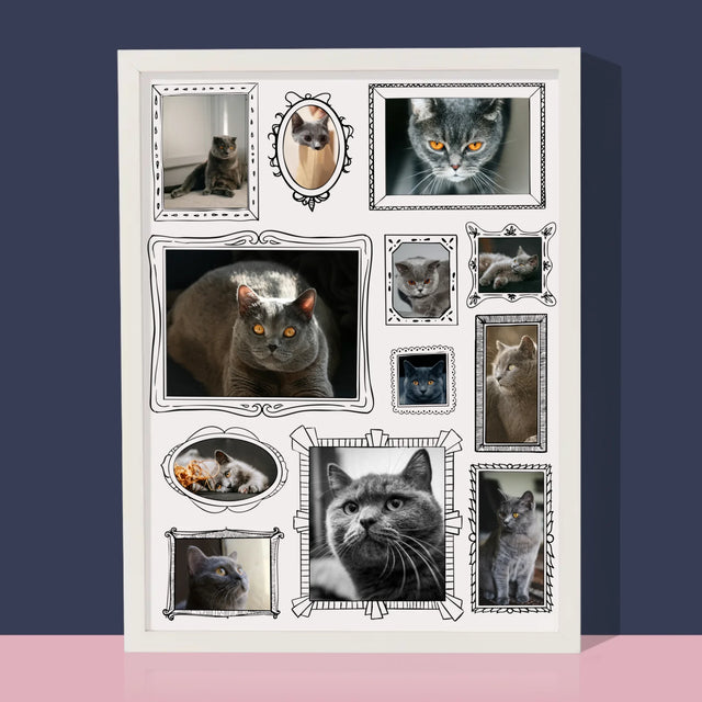 Fotokoláž: Galerijní Stěna
S Mazlíčkem - Tisk V Rámečku