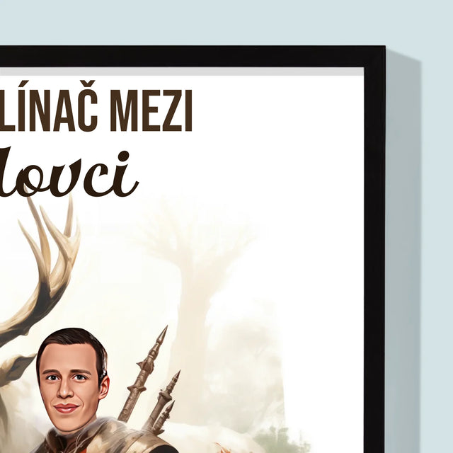 Tvoje Postava: Zaklínač Mezi Lovci - Tisk V Rámečku