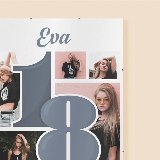 Fotokoláž: 18 Nejkrásnější Chvíle - Plakát