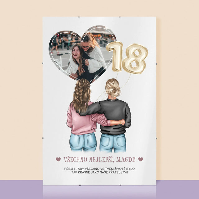 Designér Postav: 18. Narozeniny Přítelkyně - Plakát