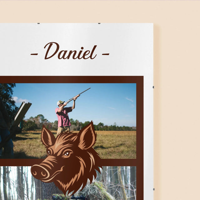 Fotokoláž: Krotitel Divočáků - Plakát