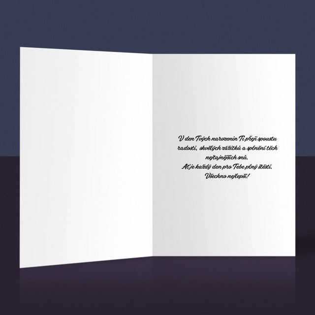 Fotokoláž: Přání K Narozeninám - Přání