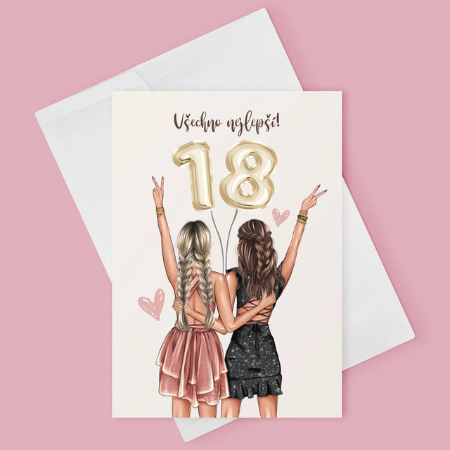 Designér Postav: Přítelkyně Osmnáctiny - Přání