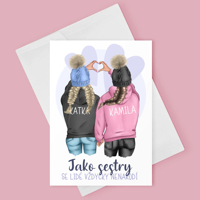 Designér Postav: Zimní Kamarádky - Přání