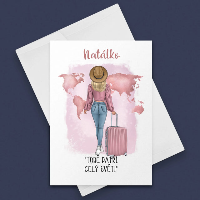 Designér Postav: Cestovatelka - Přání