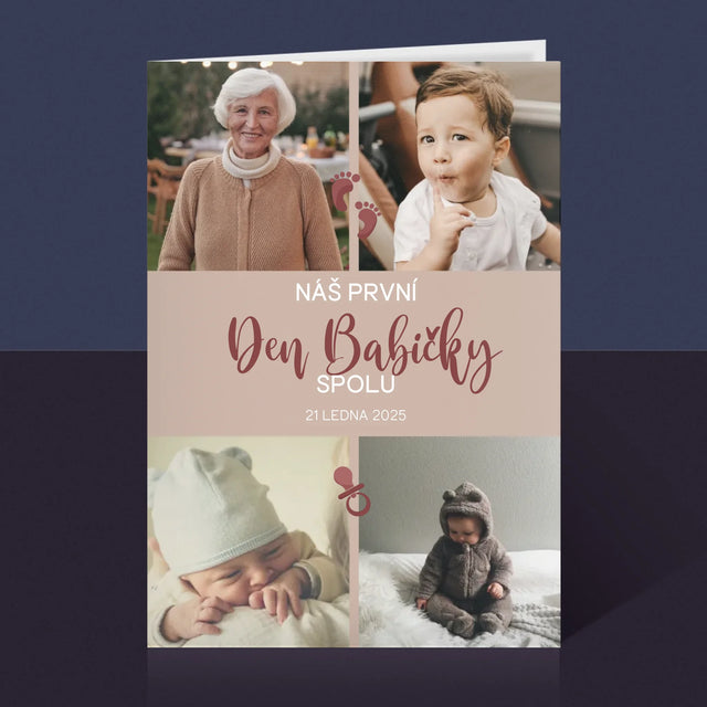 Fotokoláž: První Den Babičky - Přání
