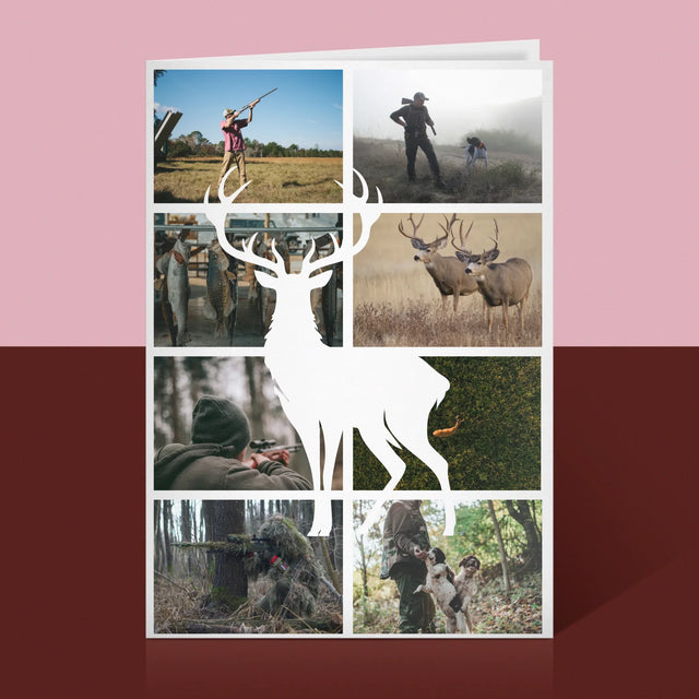 Fotokoláž: Lovec - Přání