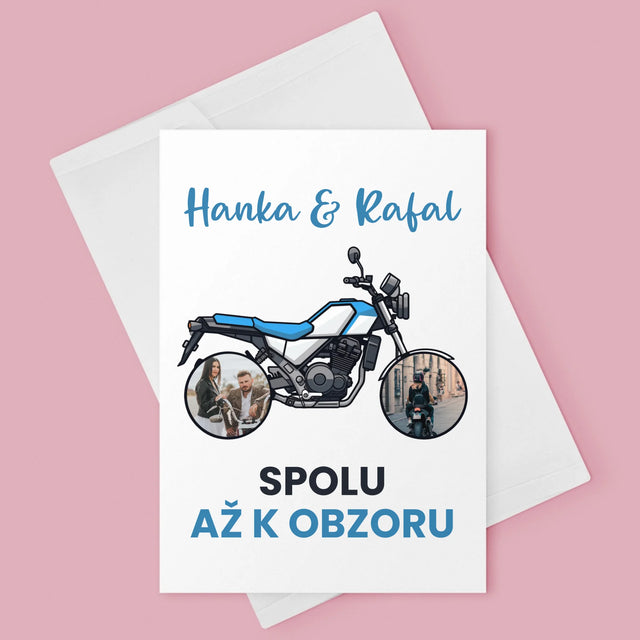 Fotokoláž: Spolu Až K Obzoru - Přání