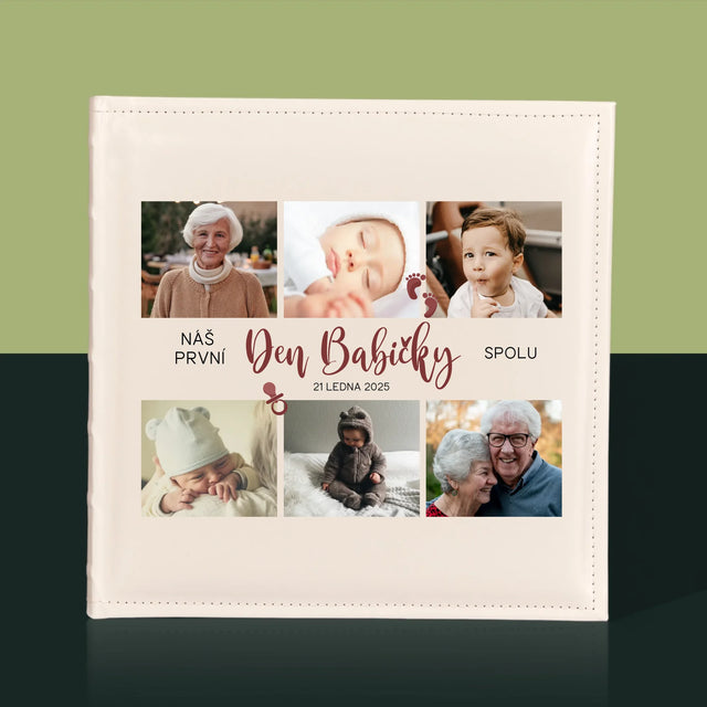 Fotokoláž: První Den Babičky - Fotoalbum