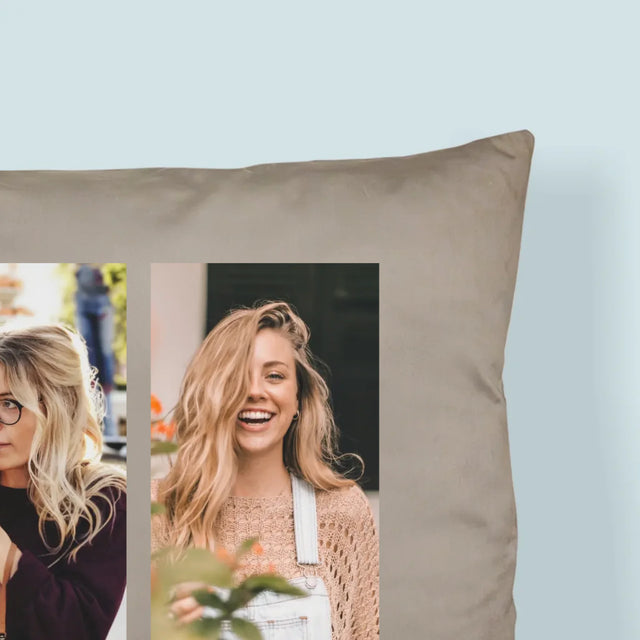 Fotokoláž: 25. Narozeniny Definice - Polštář