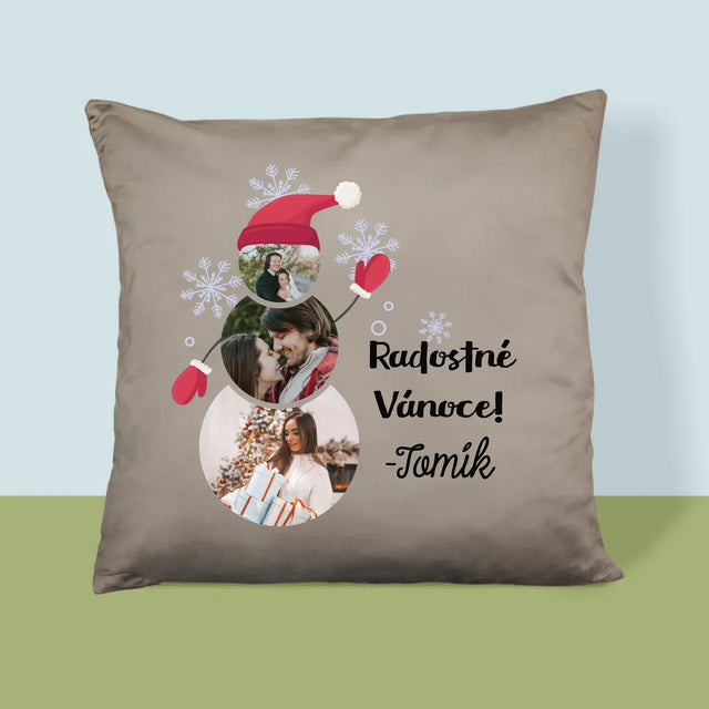 Tvar Z Fotek: Sněhuláček - Polštář