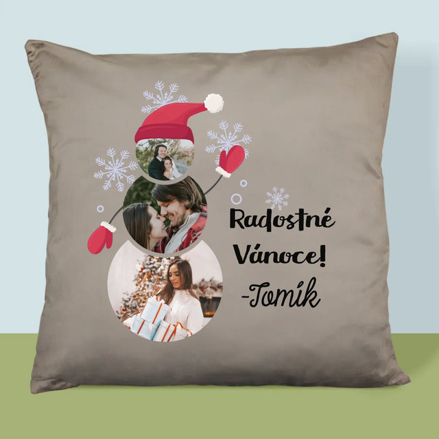 Tvar Z Fotek: Sněhuláček - Polštář