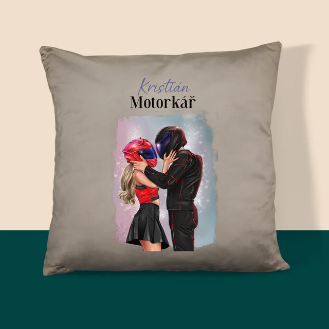 Designér Postav: Motorkář - Polštář