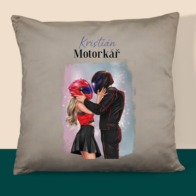 Designér Postav: Motorkář - Polštář