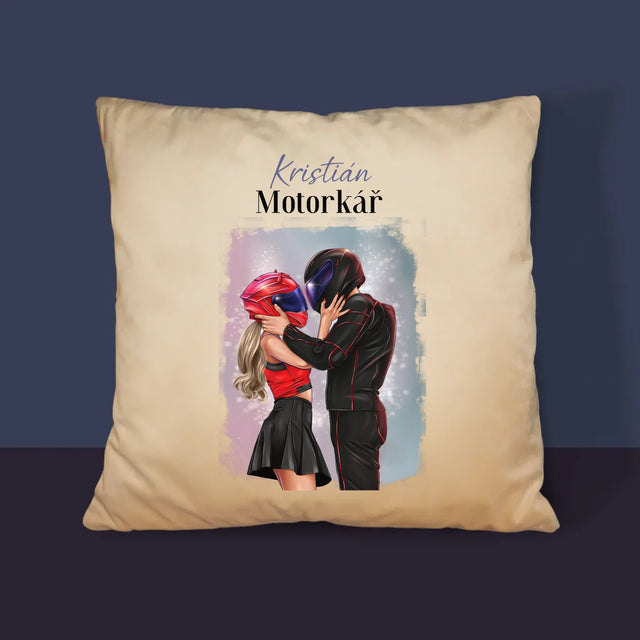 Designér Postav: Motorkář - Polštář
