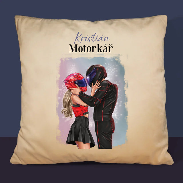 Designér Postav: Motorkář - Polštář