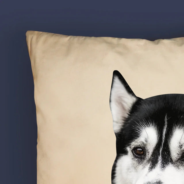 Tvoje Postava: Hlava Tvého Pejska - Polštář