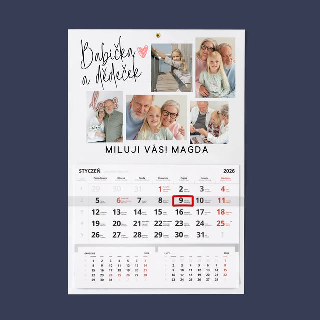 Fotokoláž: Babička A Dědeček - Fotokalendář