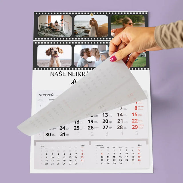 Fotokoláž: Nejkrásnější Chvíle Film - Fotokalendář